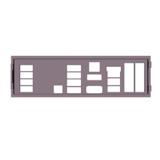 Asus Z87 Sabertooth I/O Shield, 3D Printed, IO Backplate