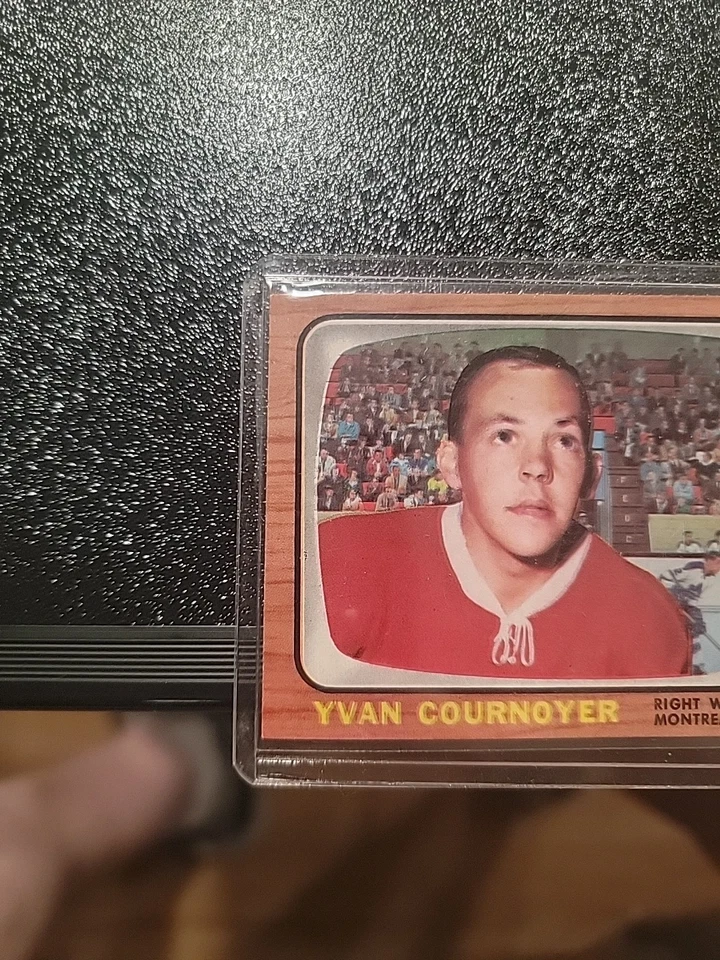 1966 Topps Yvon Cournoyer #72 segundo año bonito Foto 2 de 4