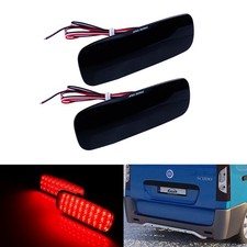 Heckstoßstange Bremslicht Reflektor Schwarz Linse Für Citroen C1 C5 Fiat Scudo