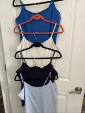 Halogen Cami Tank Top Women's LOT OF 4 EXCELLENT! Size XL