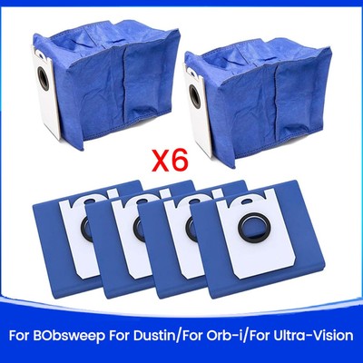6 Stück Staubsaugerbeutel für BObsweep, Dustin/-I/Ultra-Vision Roboter-S1551