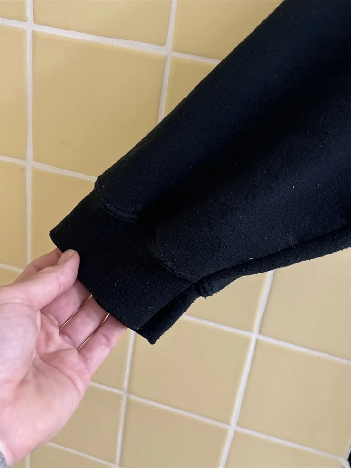 DE COLECCIÓN AEPI Sudadera con Capucha Bordada Grande Negra Alpha Epsilon Pi Fraternidad ENVÍO GRATUITO Foto 2 de 4