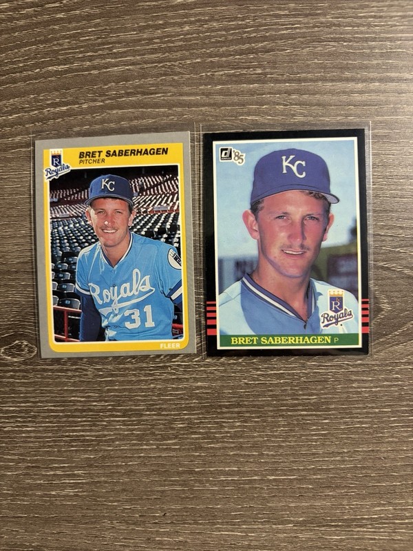 Brett Sabergen Rookie Lot Fleer And Donruss
