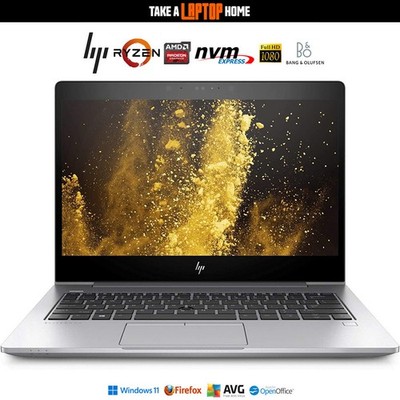 HP 745 Ryzen Full HD Laptop EliteBook Series Rapid SSD NVMe Windows11 Pro Radeon