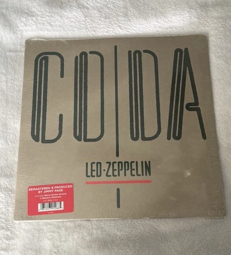 Led Zeppelin Coda LP 180g Vinyl Remastered Swan Song Records Rock Jimmy Page