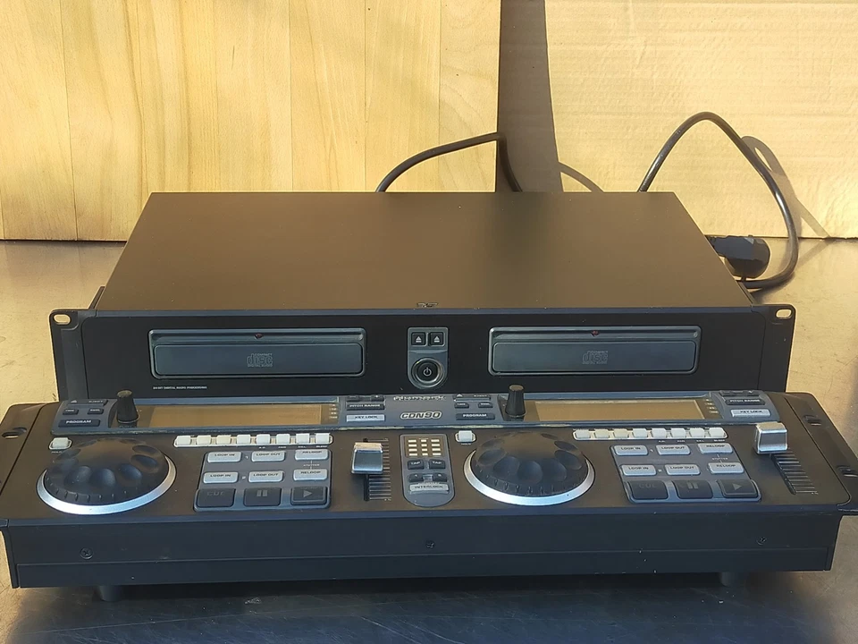 Numark CDN90 DJ CD-Player Doppel CD Deck Profi Pitch Scratch Effekte + OVP - Bild 4 von 4