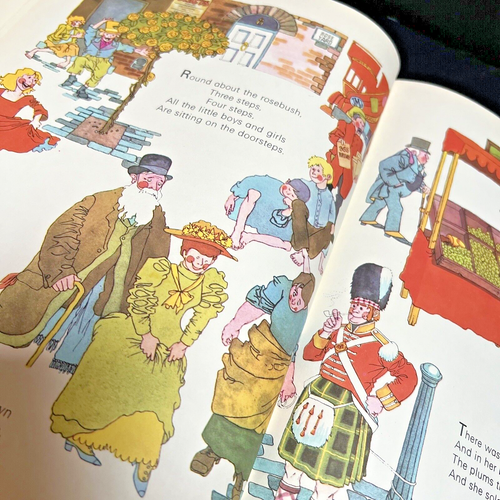 Vintage Find: The Bedtime Book Of 365 Nursery Rhymes Hardcover 9th 1977 Edition. - Picture 11 of 17