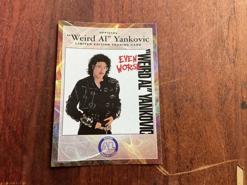 Weird Al Yankovic Limited Edition EVEN WORSE Weird Al Yankovic #033 Trading Card - Picture 1 of 5