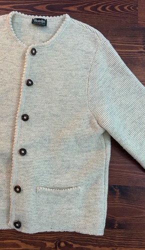 Astrifa Women's Cardigan Sweater 100% Wool Made in Germany