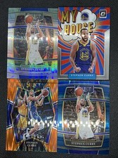 Steph Curry Optic My House select silver and orange flash blue silver 2021 2022