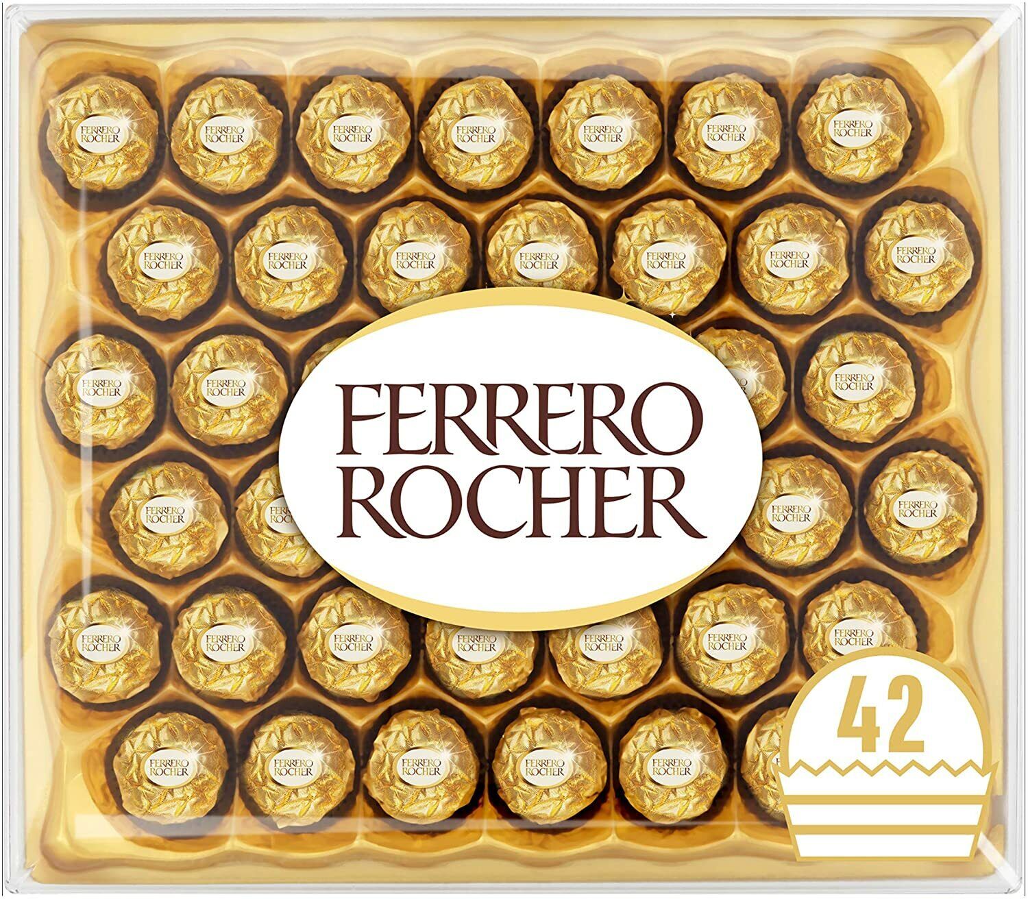 Ferrero Chocolate pralines collection box with Raffaello, Ferrero