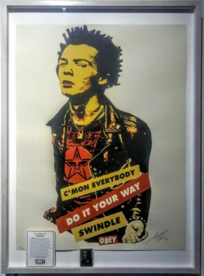 Obey Shepard Fairey ボブマーリー シルクスクリーン Obey