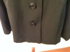 PRESWICK & MOORE Jacket Black Spandex Blend Long Sleeve Large Button Size 12 — photo 5