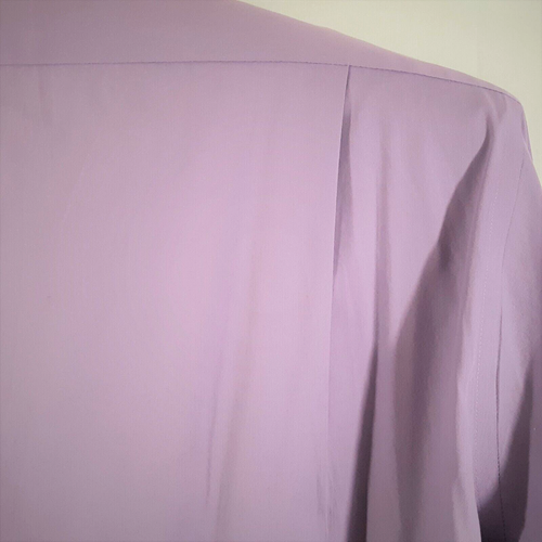 Camicia elegante uomo COVINGTON antirughe XL 17 - 17,5 34 - 35 viola lavanda - Foto 8 di 12