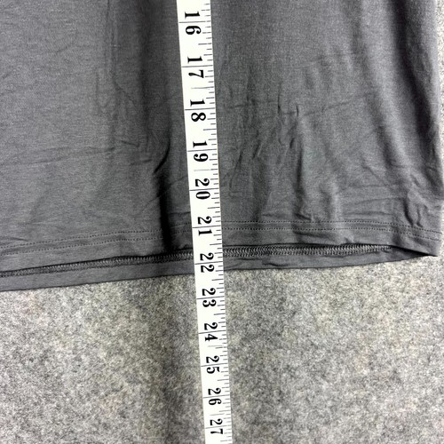 Camiseta sin mangas Vigorella para mujer gris mediana sin mangas ligera informal de algodón nueva con etiquetas - Imagen 3 de 10