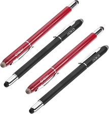 3-in-1 Stylus Pen Universal Use Micro Fiber Tip Rubber Fine Tip