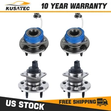 4pcs Front Rear Wheel Hub Bearing For Cadillac DeVille Oldsmobile Aurora Pontiac