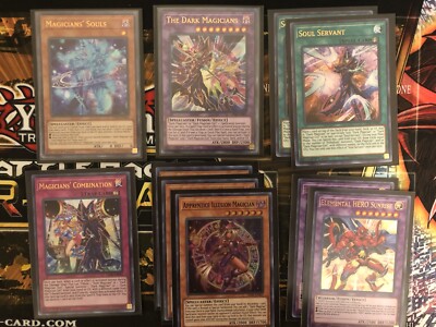 Yugioh Legendary Duelists Magical Hero 1st Edition Complete Booster Set NM 