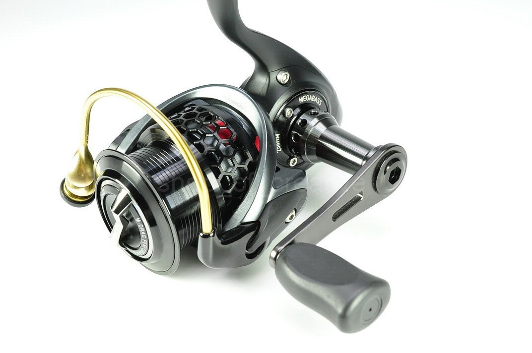 RARE!!! Megabass SPINNING MODEL REEL LIN258HM (New in box RARE!!! Megabass SPINNING MODEL REEL LIN258HM (New in box