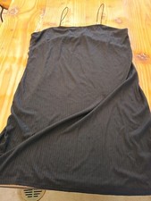 Womens nobo black sleeveless tank dress sz xxl (21)