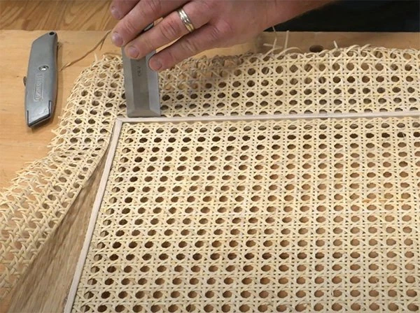 80cm Width Natural Cane Sheet Webbing Rattan Material 10-1500cm FREE 24H POST - Image 3 of 4
