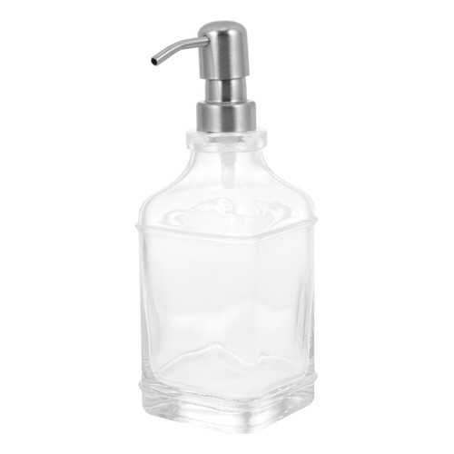 2 Pieces Soap Dispenser Miss Travel Glass Bottles with Pump Clear - Picture 9 of 12