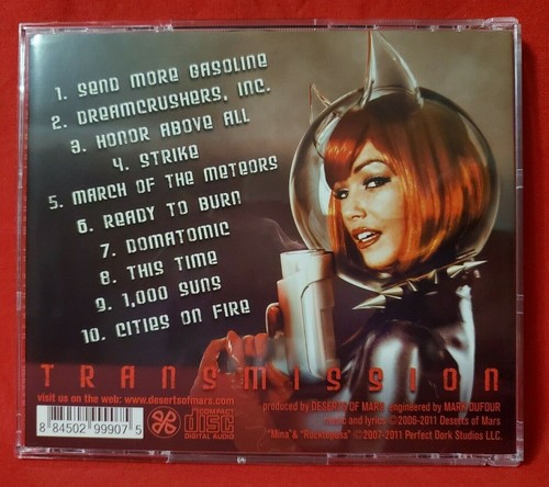 Deserts of Mars Transmission CD 2011 - Picture 4 of 7