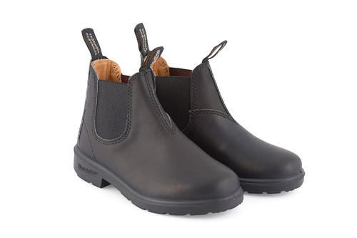 Blundstone 531 Kids Unisex Black Leather Boots - Picture 5 of 10