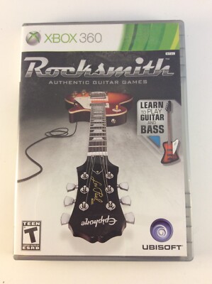 Rocksmith (Xbox 360) Video Game - Does Not Come With Cord - GAME ONLY