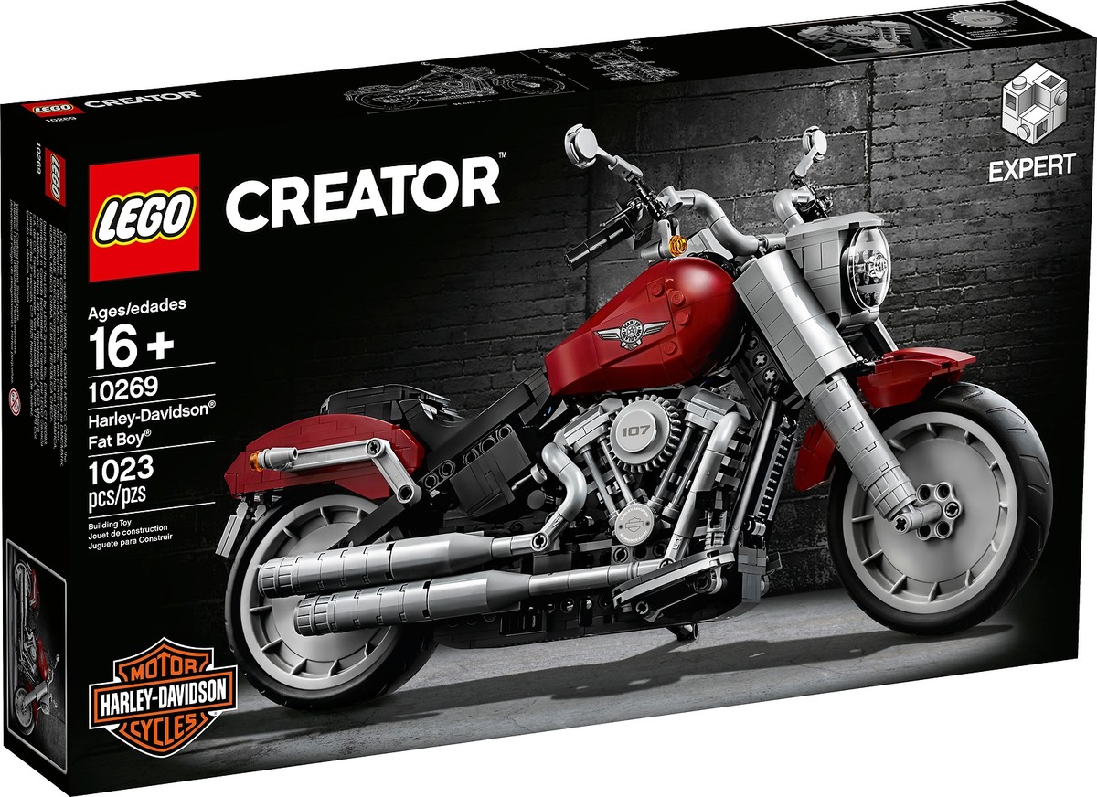 ハーレーダビッドソン LEGO Creator Harley-Davidson Fat Boy (10269). Brand New Factory