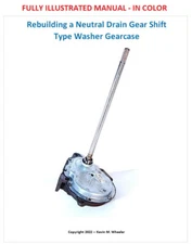3360629 REBUILDING NEUTRAL DRAIN GEAR SHIFT TYPE WASHER GEARCASE MANUAL 3360629