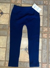 Epic Treads warm Leggins size 4T girls Navy sea .