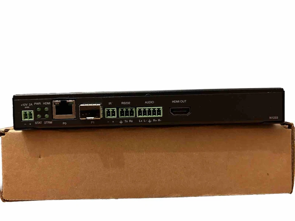 AMX NMX-DEC-N2322 FGN2300 Series 4K UHD Video over IP Stand Alone Decoder - Image 4 of 4