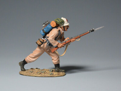 TEAM MINIATURES CHINESE BOXER REBELLION PGIT6007-A ITALIAN BERSAGLIERI CHARGING