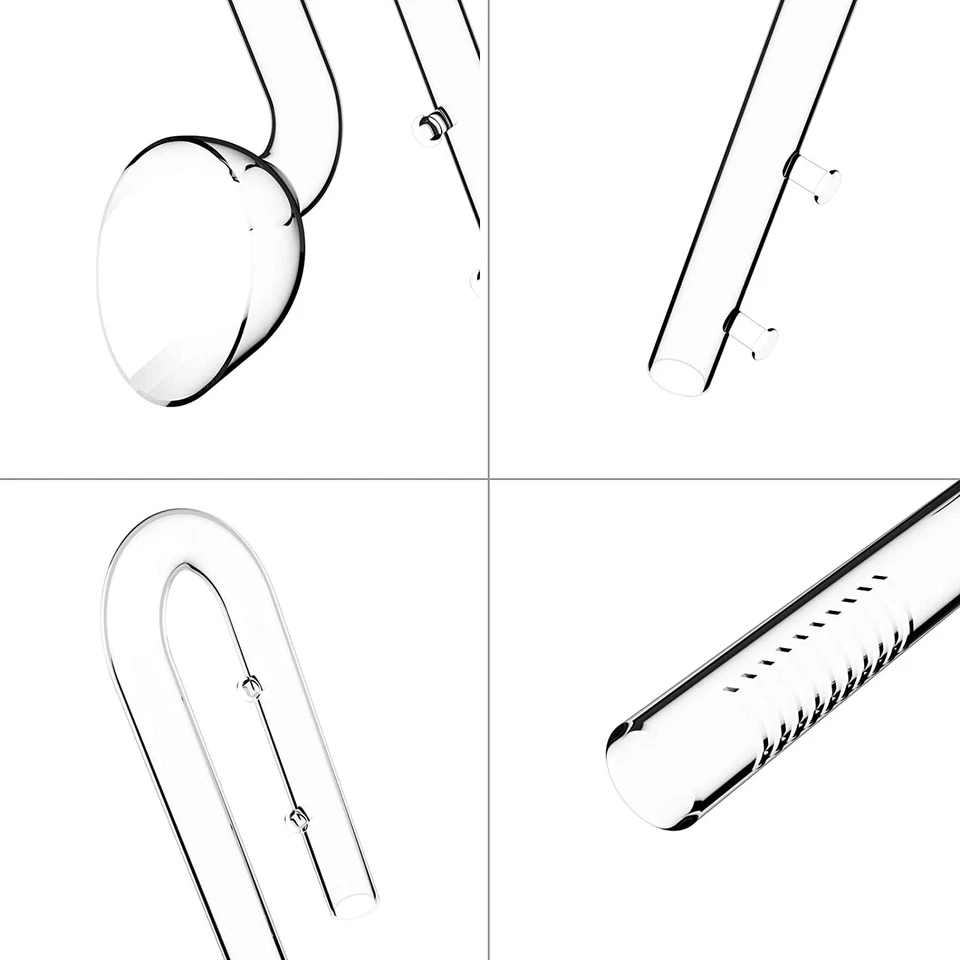 USA Seller Plant Aquarium Glass Lily Pipe Inflow and Outflow for Aquatic Filters - Image 2 of 4