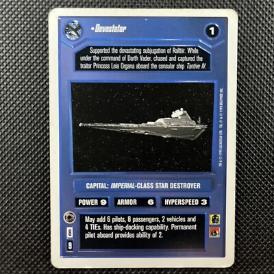 Devastator - Premiere Unlimited - Star Wars CCG Customizeable Card Game SWCCG