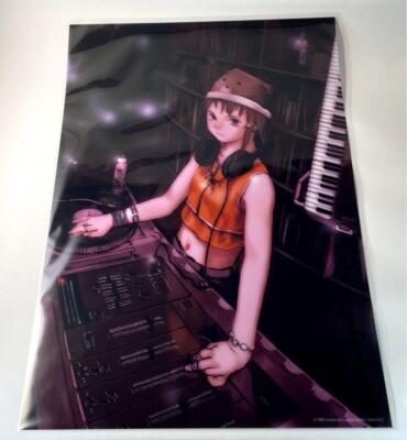 Serial experiments lain clear poster MiJ Japanese ANIME | eBay