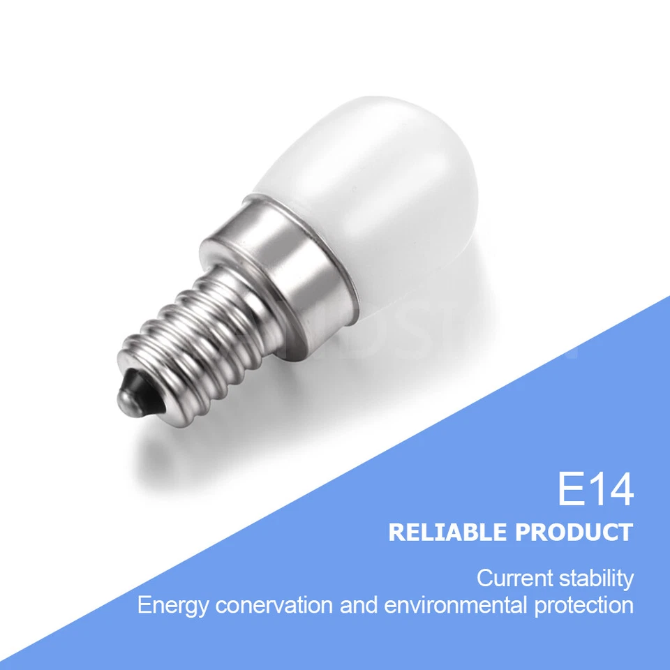 2pcs Screw Base E14 LED Bright White Light Bulb Replacement Pendant Lamp 110VAC - Image 3 of 4