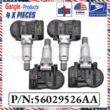 Set Of 4 56029526aa Tire Pressure Sensor Tpms 315mhz For Chrysler Dodge Jeep Set Of 4 56029526aa Tire Pressure Sensor Tpms 315mhz For Chrysler Dodge Jeep