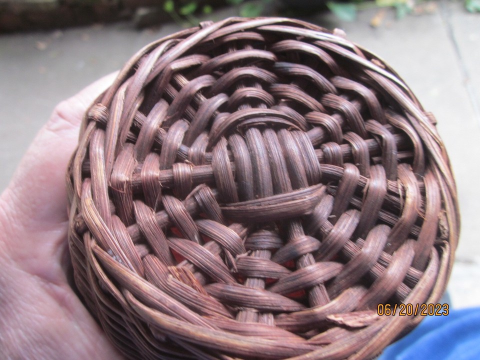 ANTIQUE WICKER COVERED "PAUL JONES LOUISVILLE, KY" SEAL WHISKEY BOTTLE