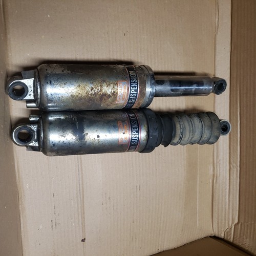 1986 Honda Goldwing 1200 Gl1200i Interstate Rear Back Air Shock Absorber Pair - Picture 2 of 2