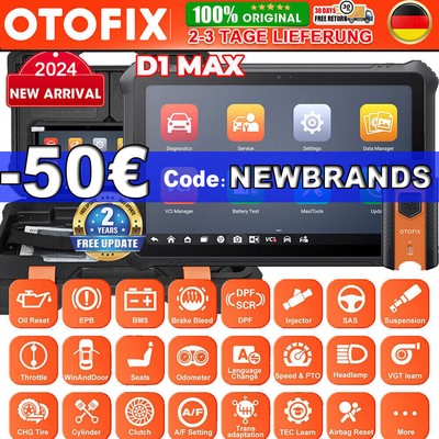2025 OTOFIX D1 MAX Profi KFZ Auto OBD2 Diagnosegerät ALLE SYSTEM ECU  Coding