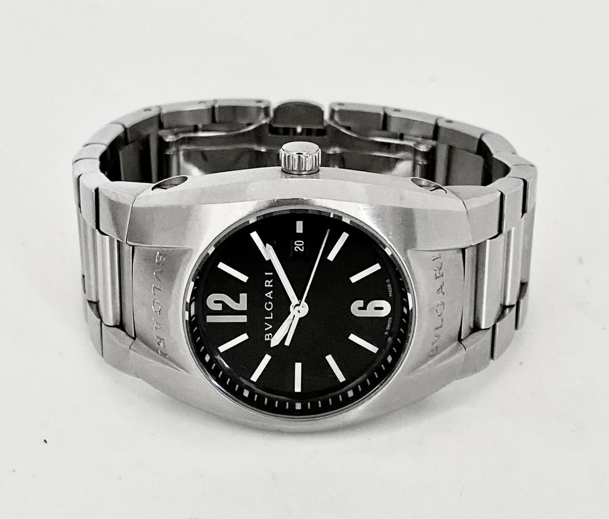 BULGARI Stainless Steel 30mm Ergon Watch / D359-2440 | eBay display picture 2