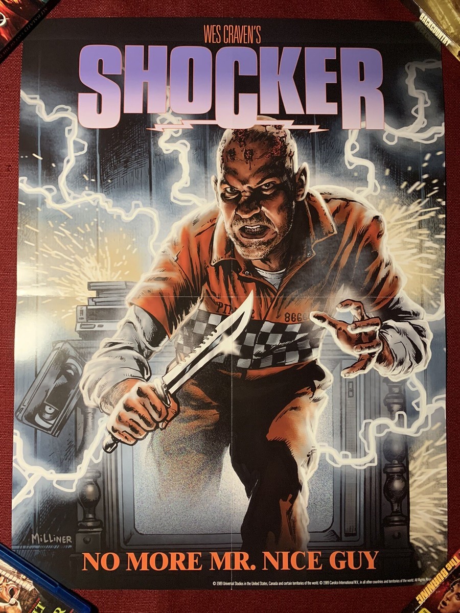 SHOCKER Movie Poster 18 X 24 Scream Factory | eBay