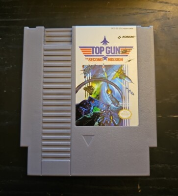 Top Gun (Nintendo Entertainment System, 1990) Loose - Tested & Authentic