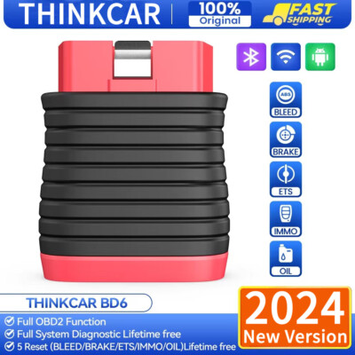 Thinkcar BD6 Full System Diagnostic Tool Bluetooth OBD2 Code Reader Car Scanner