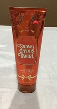 Bath Body Works Snowy Citrus Swirl Ultra Shea Body Cream-8 Oz.