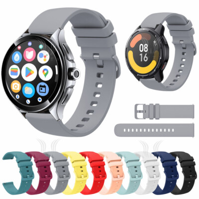 Silikon sport armband Für Xiaomi Watch S3 / S1 Active / S1 Pro / S1 / 2 / 2 Pro