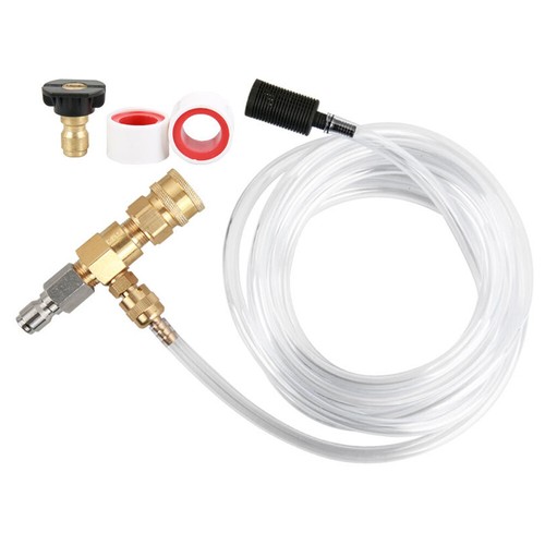 Hose Nozzle Pressure Washer Soap Detergent Injector Chemical 3/8 Quick - Picture 2 of 9