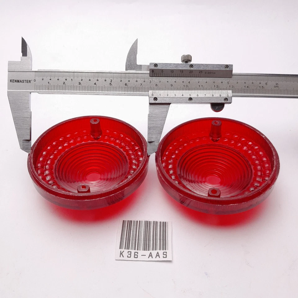 Yamaha DT100 DT125 DT175 DT250 DT400 RX100 RX125 Turn Signal Lens Replacement - Imagem 4 de 4